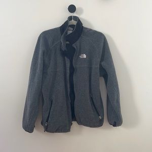 Gray north face fleece